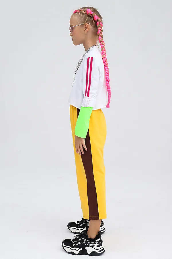 Брюки NOTA BENE, шафрановый - фото 2