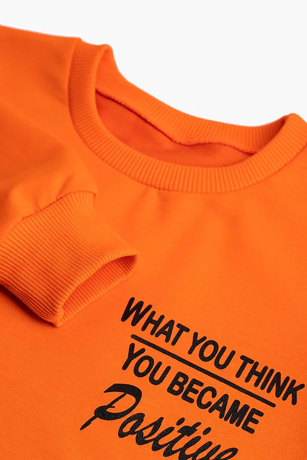 Свитшот M&D, оранжевый - фото 2