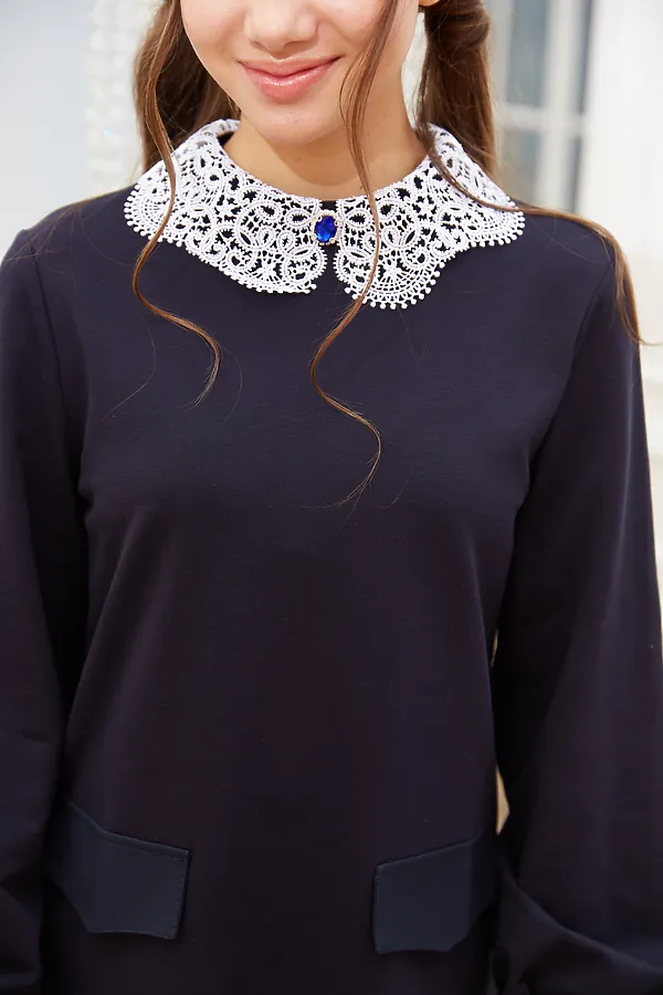 Платье NOTA BENE, темно-синий - фото 2