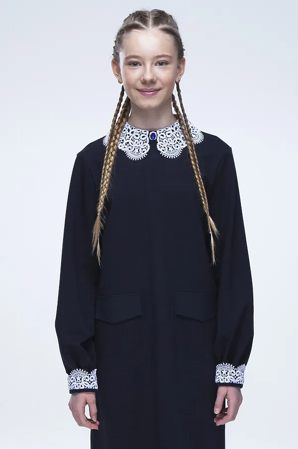 Платье NOTA BENE, темно-синий - фото 2