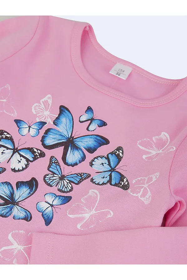 Лонгслив M&D, пыльно-розовый - фото 2