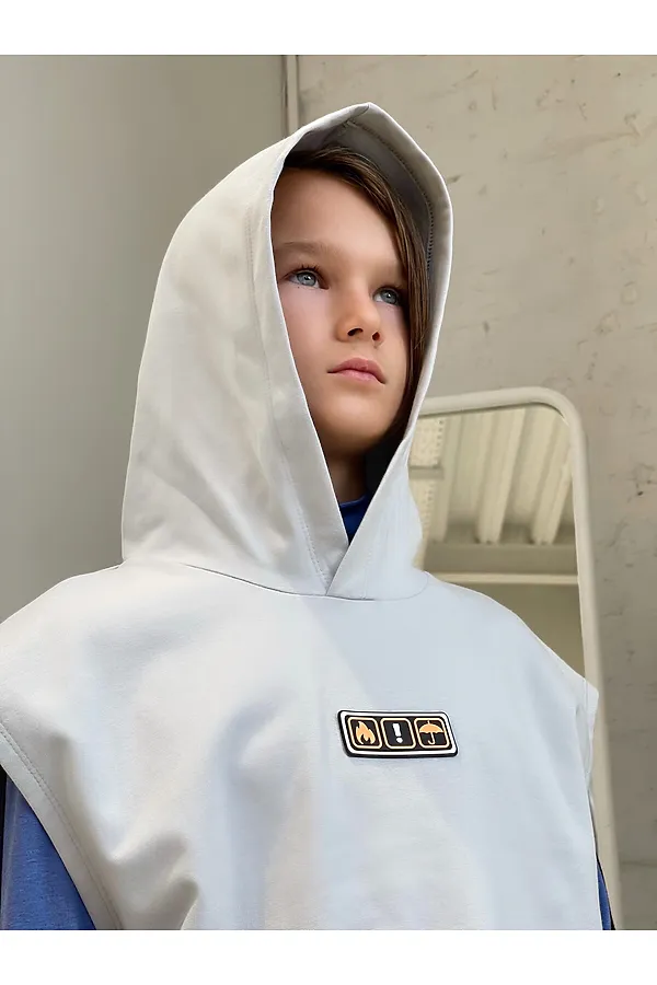 Жилет NOTA BENE, серый - фото 2