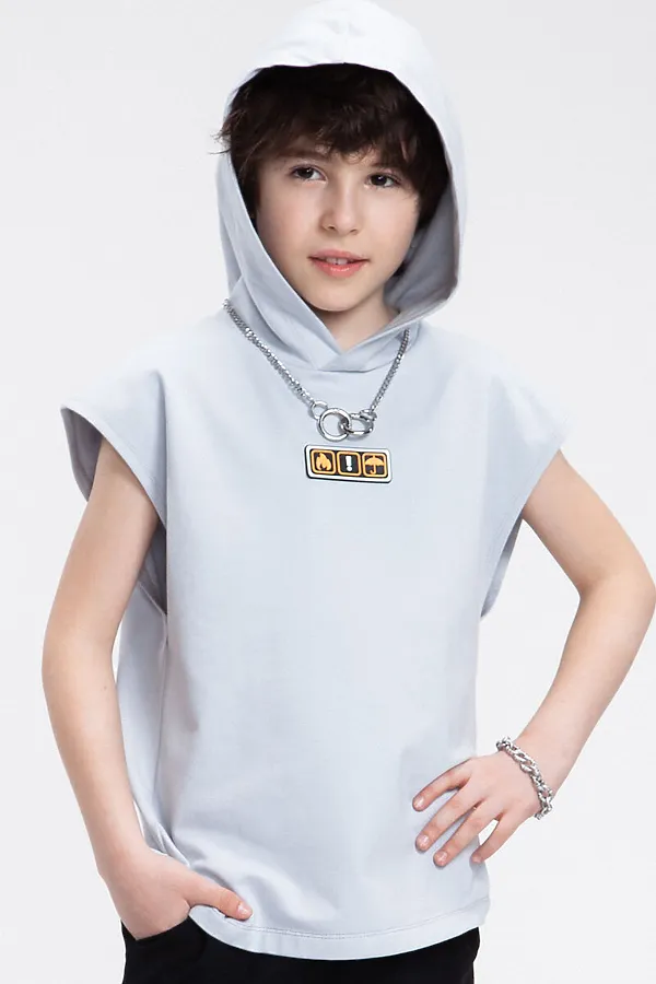 Жилет NOTA BENE, серый - фото 2