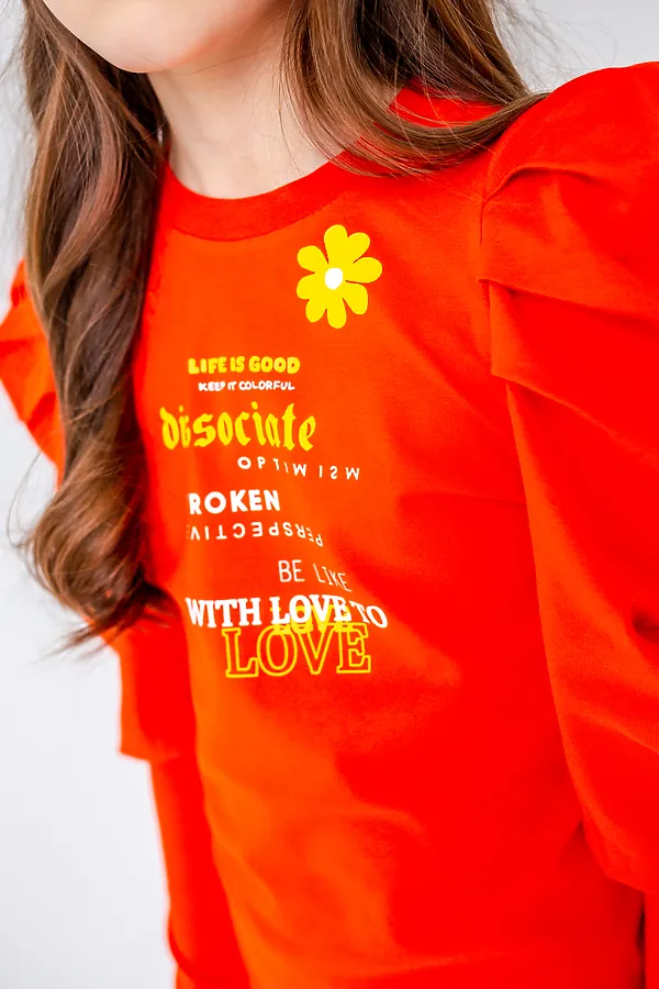 Лонгслив NOTA BENE, мандариновый - фото 2