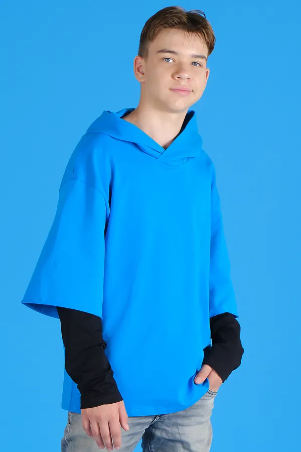 Худи NOTA BENE, васильковый - фото 2