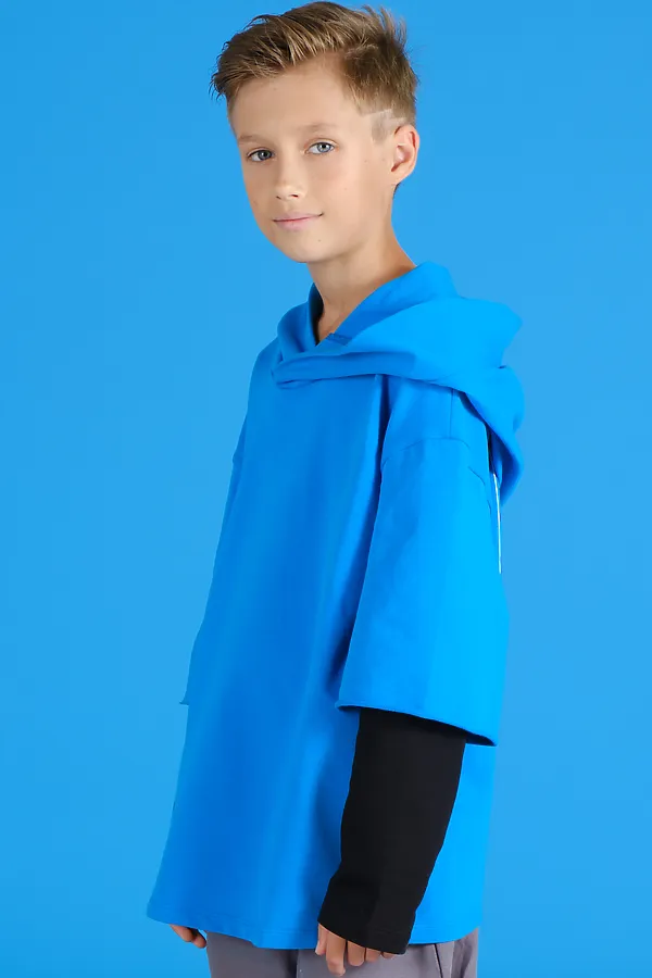 Худи NOTA BENE, васильковый - фото 2