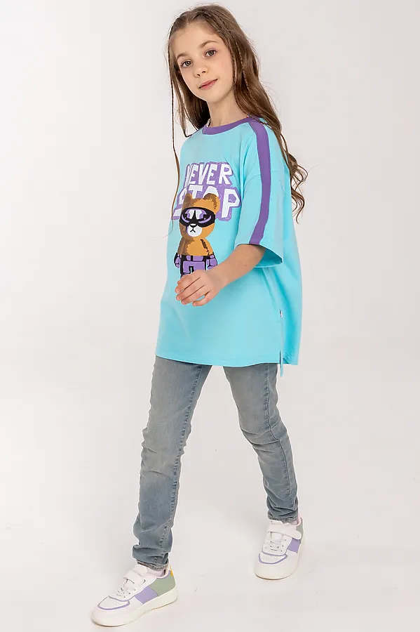 Футболка NOTA BENE, голубой - фото 2