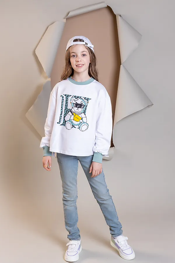 Свитшот NOTA BENE, белый - фото 2