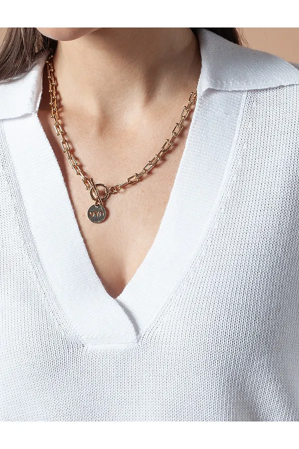 Джемпер поло VILATTE, молочный - фото 2