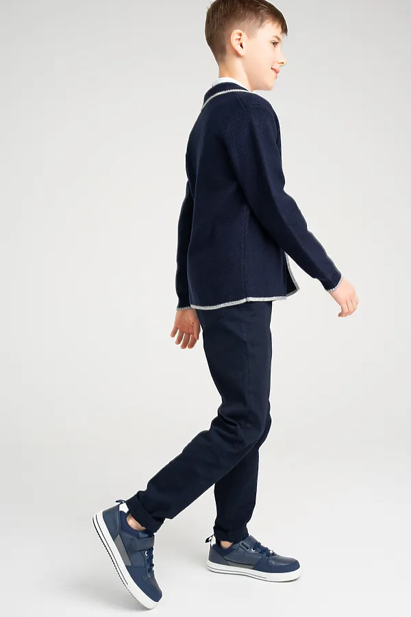 Кардиган PLAYTODAY, тёмно-синий - фото 2