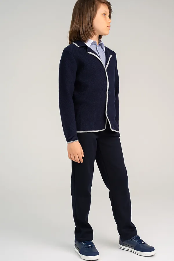 Кардиган PLAYTODAY, тёмно-синий - фото 2