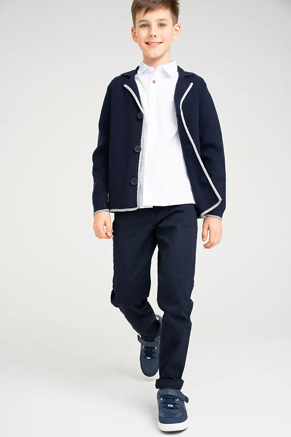 Кардиган PLAYTODAY, тёмно-синий - фото 2