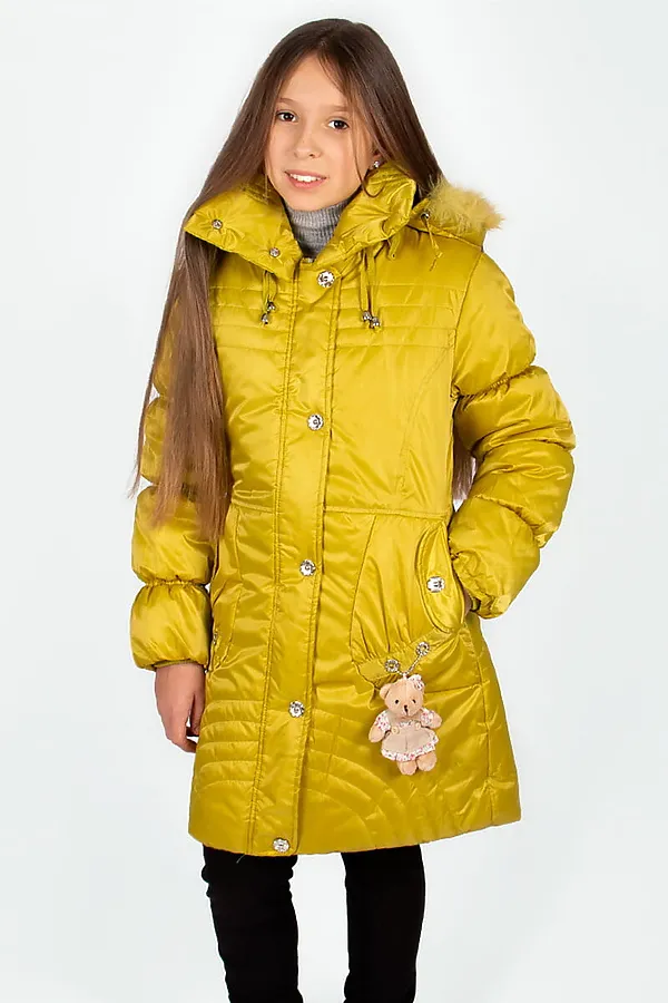 Пальто СОЛЬ&ПЕРЕЦ, оливковый - фото 2