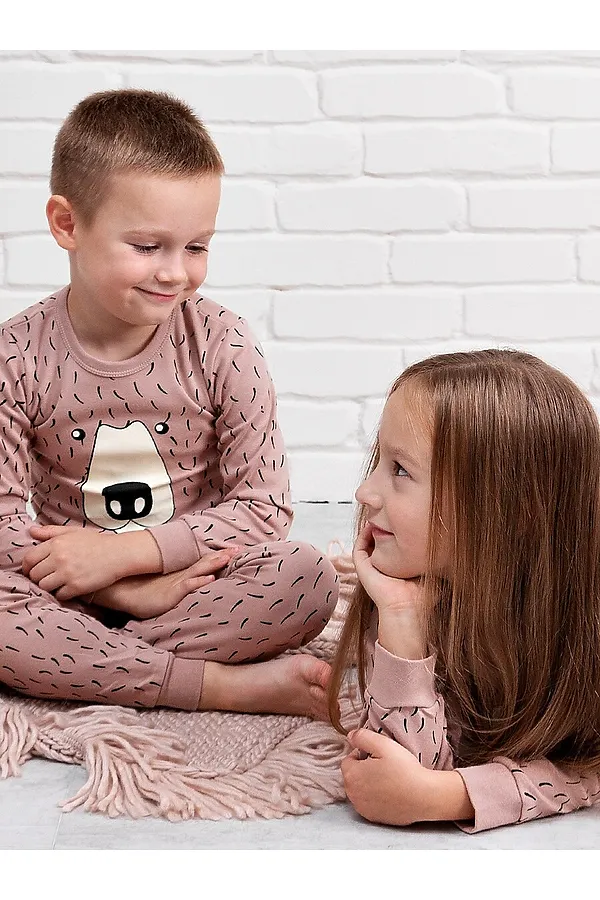 Пижама СОЛЬ&ПЕРЕЦ, светло-коричневый - фото 2