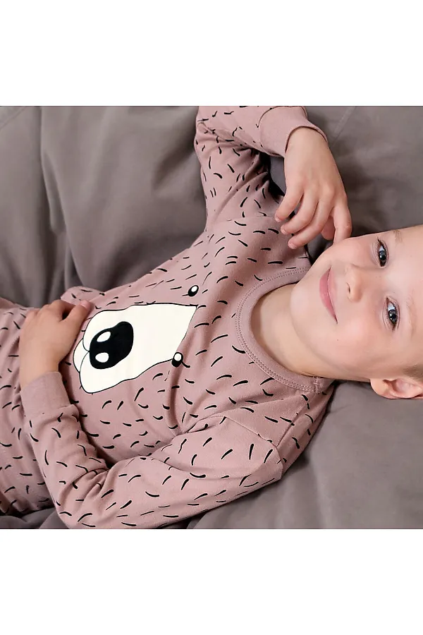 Пижама СОЛЬ&ПЕРЕЦ, светло-коричневый - фото 2