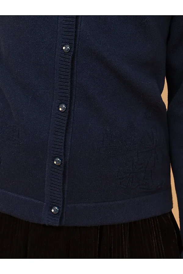 Кардиган СОЛЬ&ПЕРЕЦ, темно-синий - фото 2