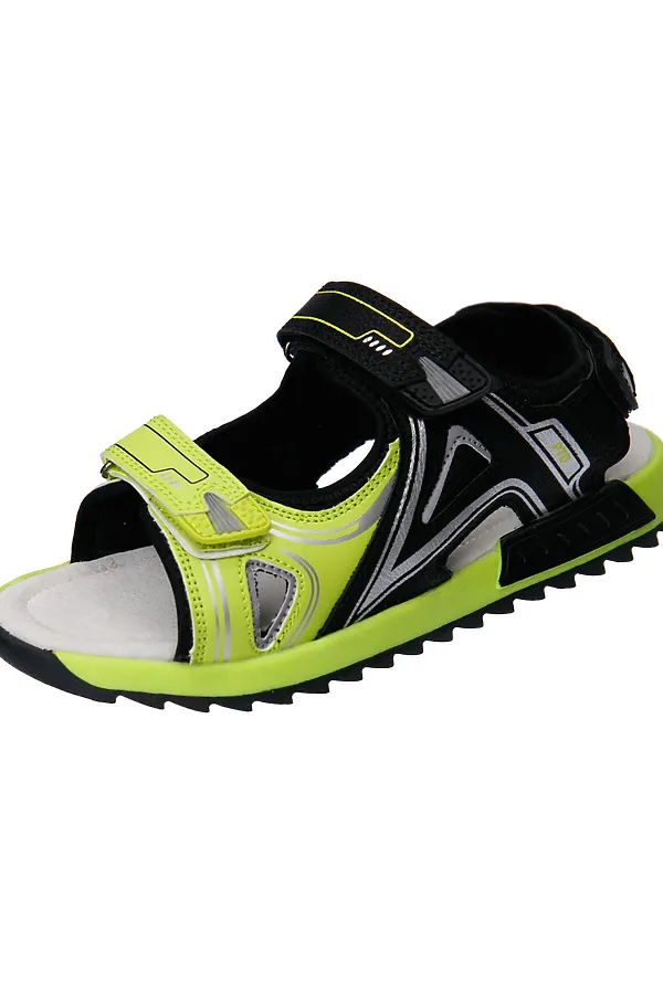 Сандалии PLAYTODAY, жёлтый,черный - фото 2