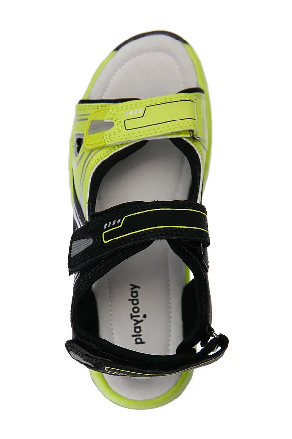 Сандалии PLAYTODAY, жёлтый,черный - фото 2