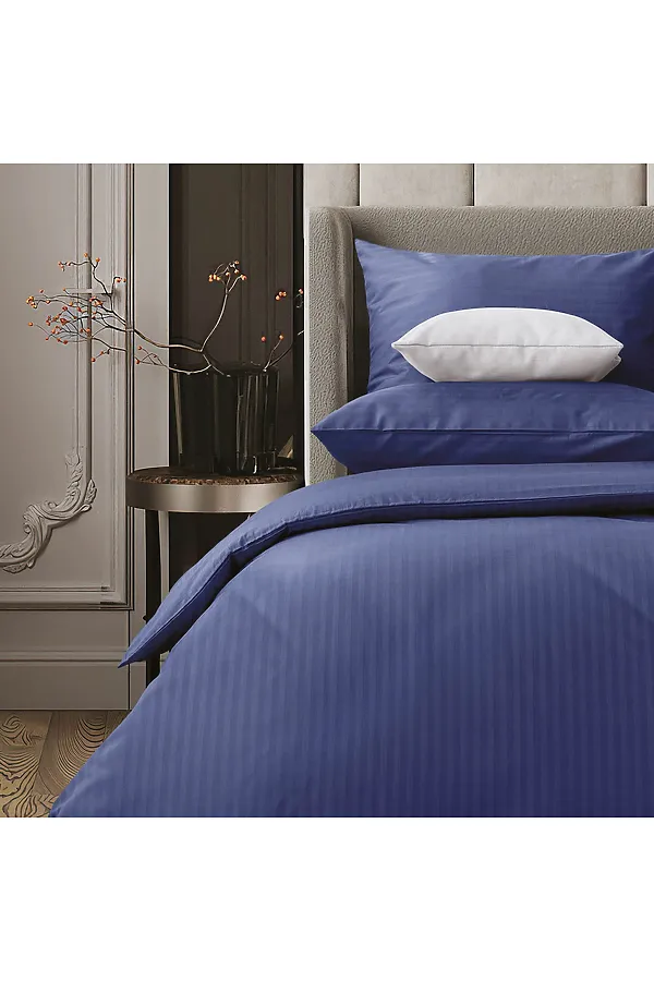 Комплект постельного белья "Verossa" Stripe 1,5СП Indigo NORDTEX, indigo - фото 2