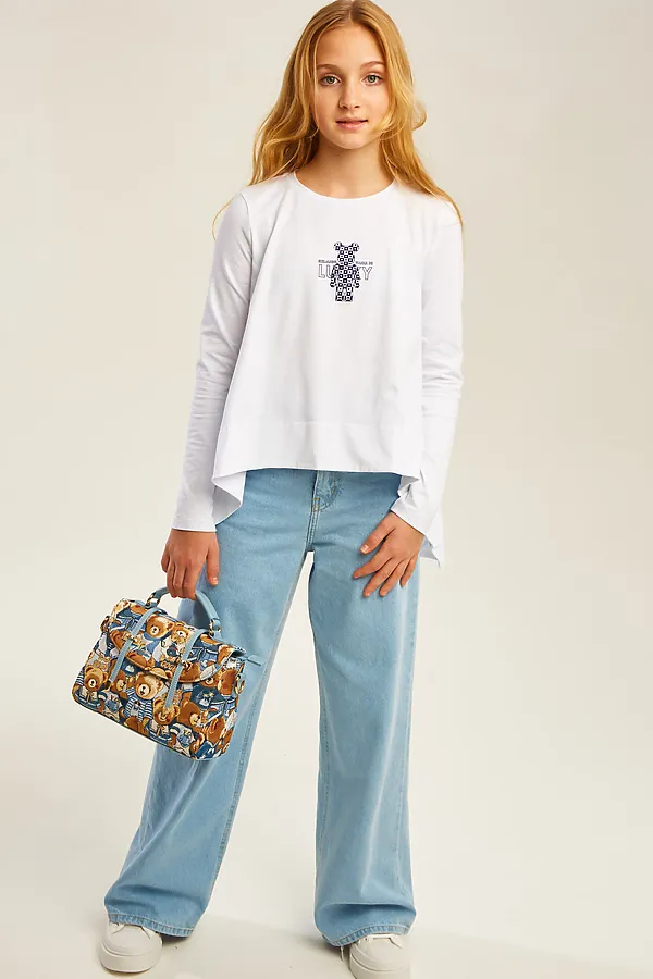 Лонгслив NOTA BENE, белый - фото 2