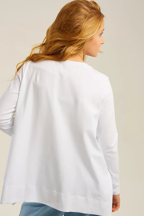 Лонгслив NOTA BENE, белый - фото 2