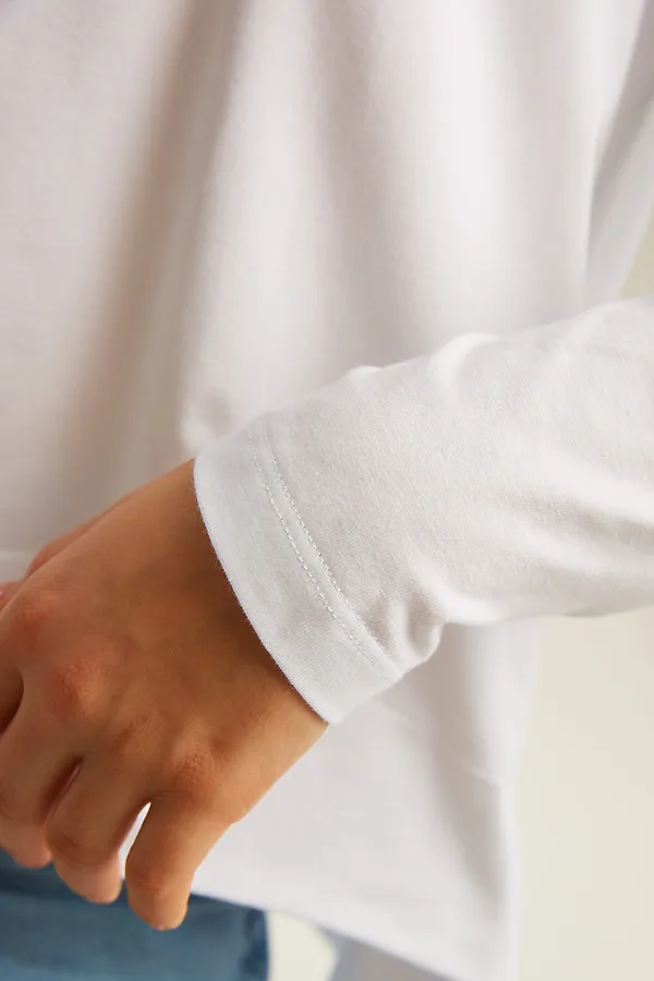 Лонгслив NOTA BENE, белый - фото 2