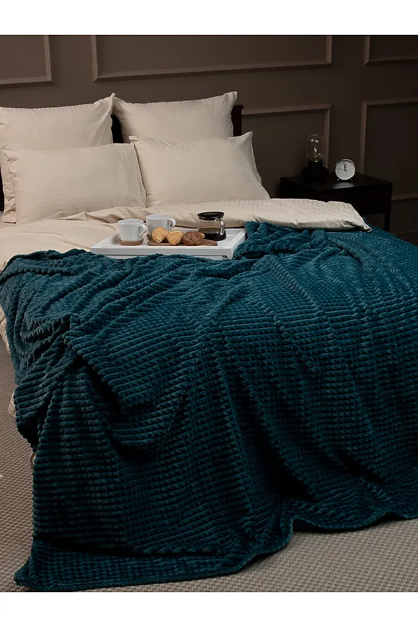 Плед AMORE MIO, морская волна - фото 2