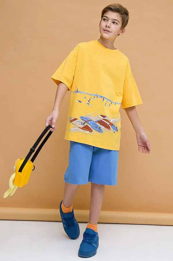 Шорты PELICAN, голубой - фото 2