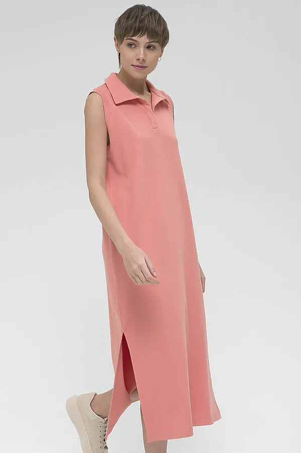 Платье-поло PELICAN, персиковый - фото 2