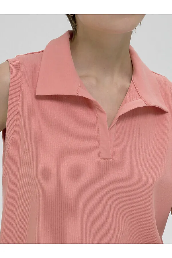 Платье-поло PELICAN, персиковый - фото 2