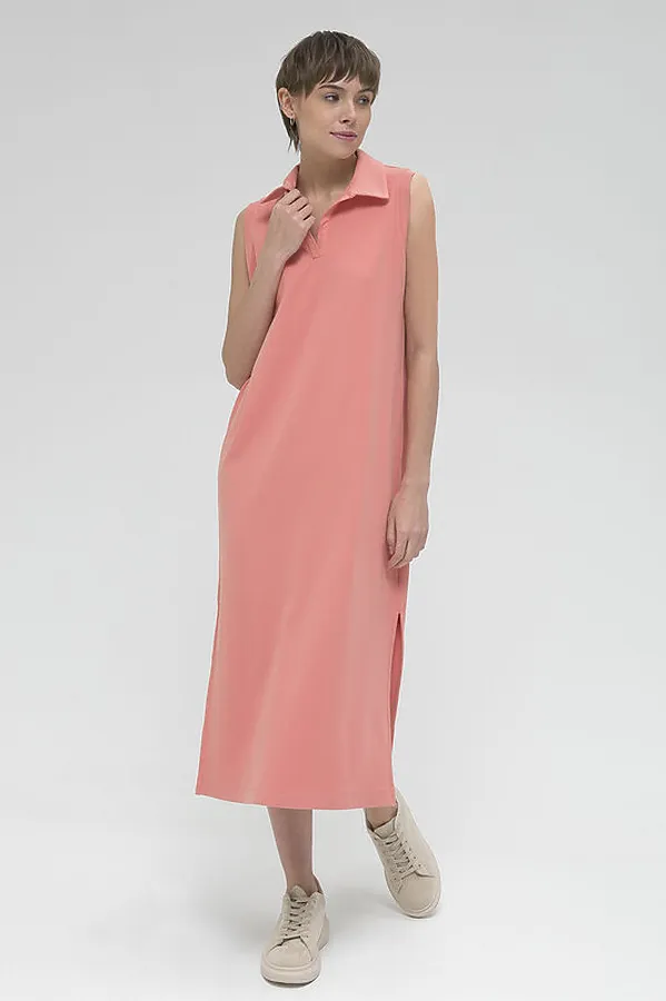 Платье-поло PELICAN, персиковый - фото 2