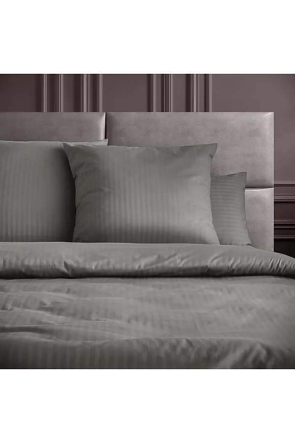 Комплект постельного белья "Verossa" Stripe Евро Gray NORDTEX, gray - фото 2