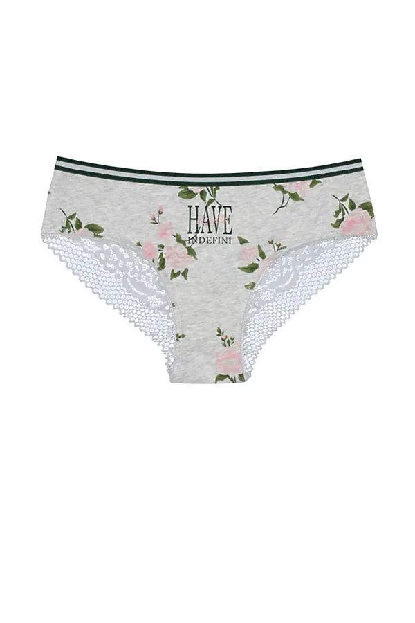 Трусы INDEFINI, серый - фото 2