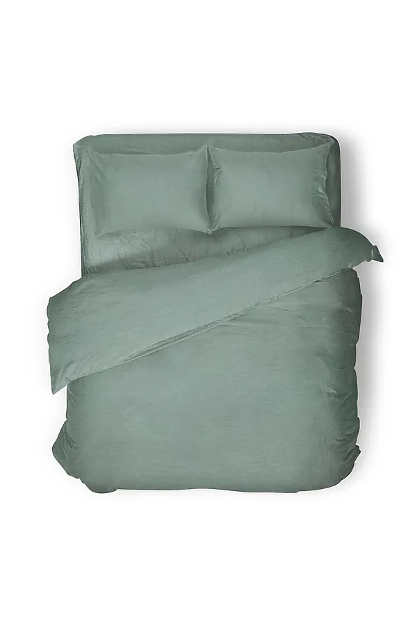 Набор Наволочек "Verossa" Melange 50/70 Emerald NORDTEX, emerald - фото 2