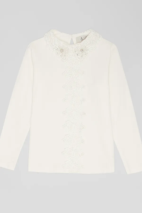 Блуза СОЛЬ&ПЕРЕЦ, кремовый - фото 2