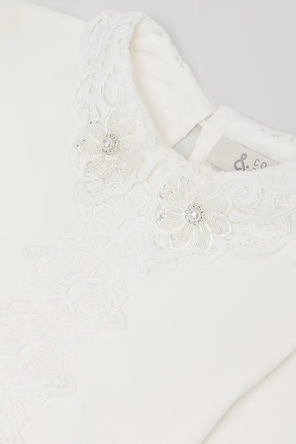 Блуза СОЛЬ&ПЕРЕЦ, кремовый - фото 2