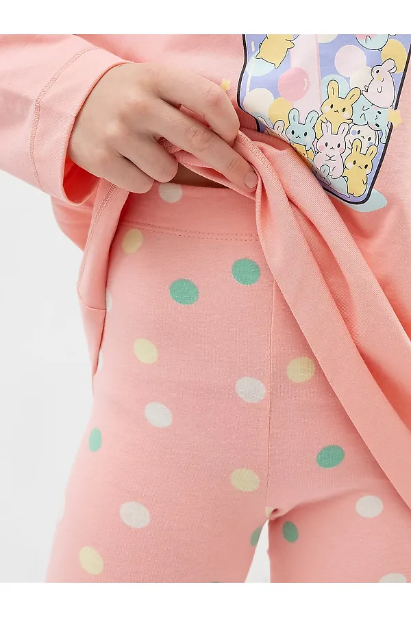 Пижама MARK FORMELLE, розовый +горошек на розовом - фото 2