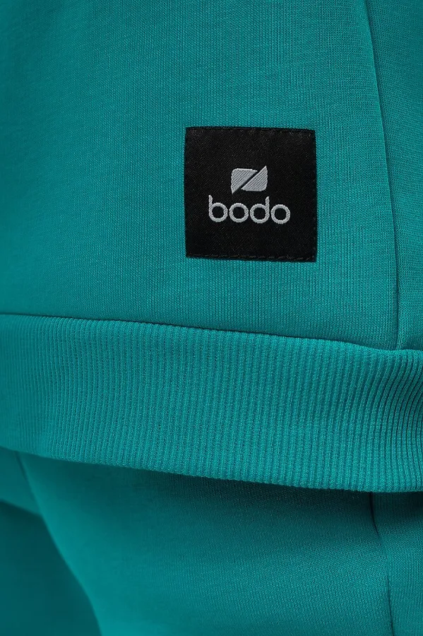 Костюм (Толстовка+Брюки) BODO, бирюзовый - фото 2