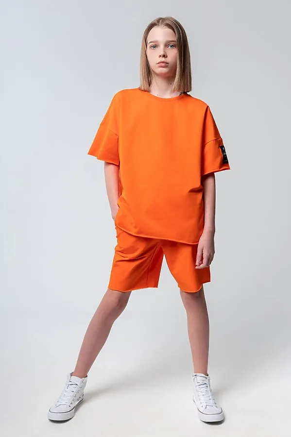 Костюм (Футболка+Шорты) BODO, апельсиновый - фото 2
