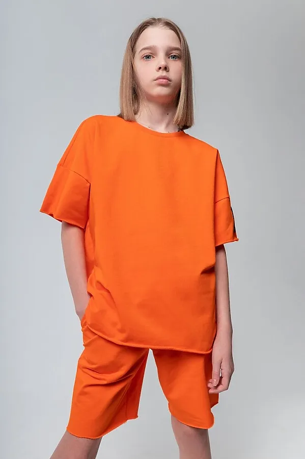 Костюм (Футболка+Шорты) BODO, апельсиновый - фото 2