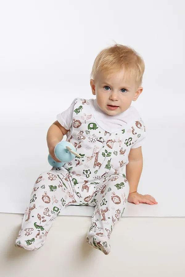 Ползунки МАТВЕЙКА, белый - фото 2