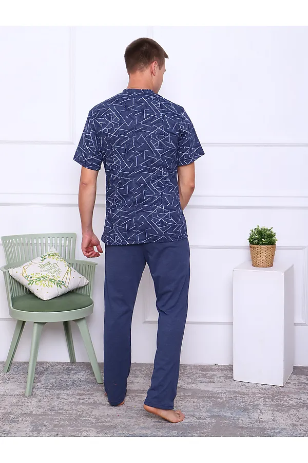 Пижама  АКСИНЬЯ, синий - фото 2