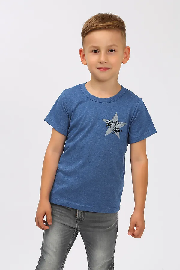 Футболка МАТВЕЙКА, синий - фото 2