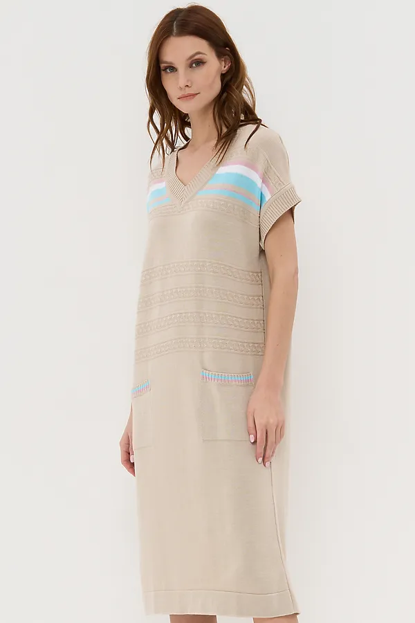 Платье NEWVAY, св.верба/тиффани/орхидея/белый - фото 2