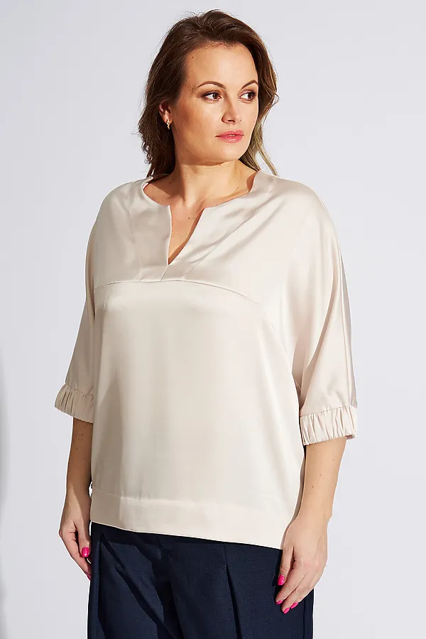 Блуза DIMMA, слоновая кость - фото 2