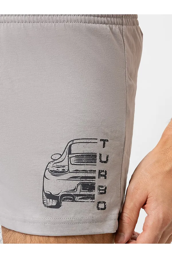 Трусы 2шт. MARK FORMELLE, сталь +печать - фото 2