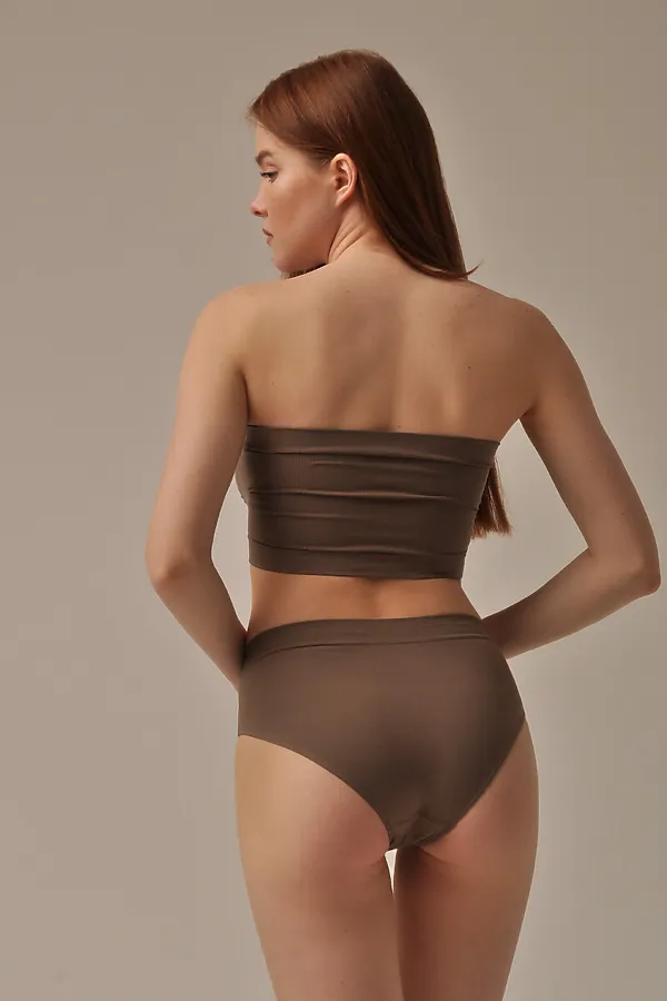 MY Трусы женские SL617 SLIP (1/100) (wood (темно-бежевый) MY, wood (темно-бежевый) - фото 2