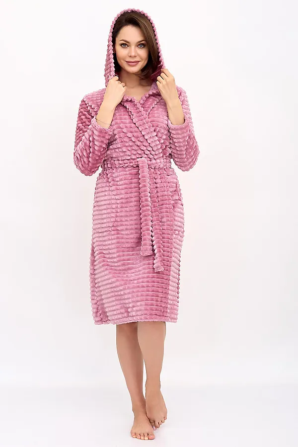 Халат LIKA DRESS, розовый - фото 2