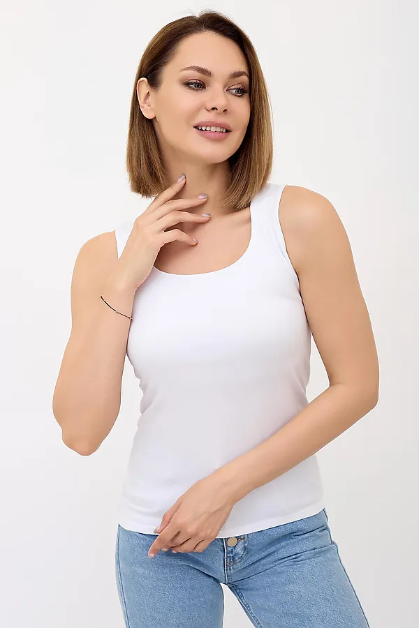 Майка LIKA DRESS, белый - фото 2