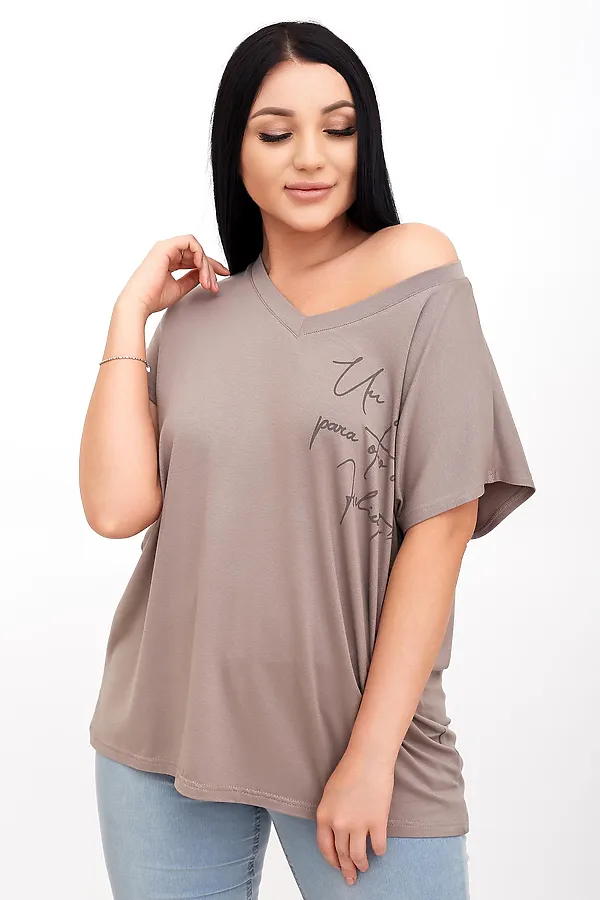 Футболка LIKA DRESS, бежевый - фото 2